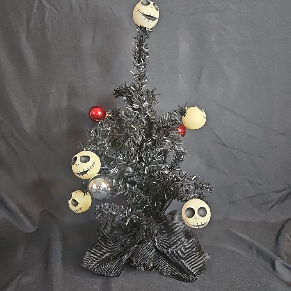 Disney The Nightmare Before Christmas 16" Decorated Christmas Tree Used